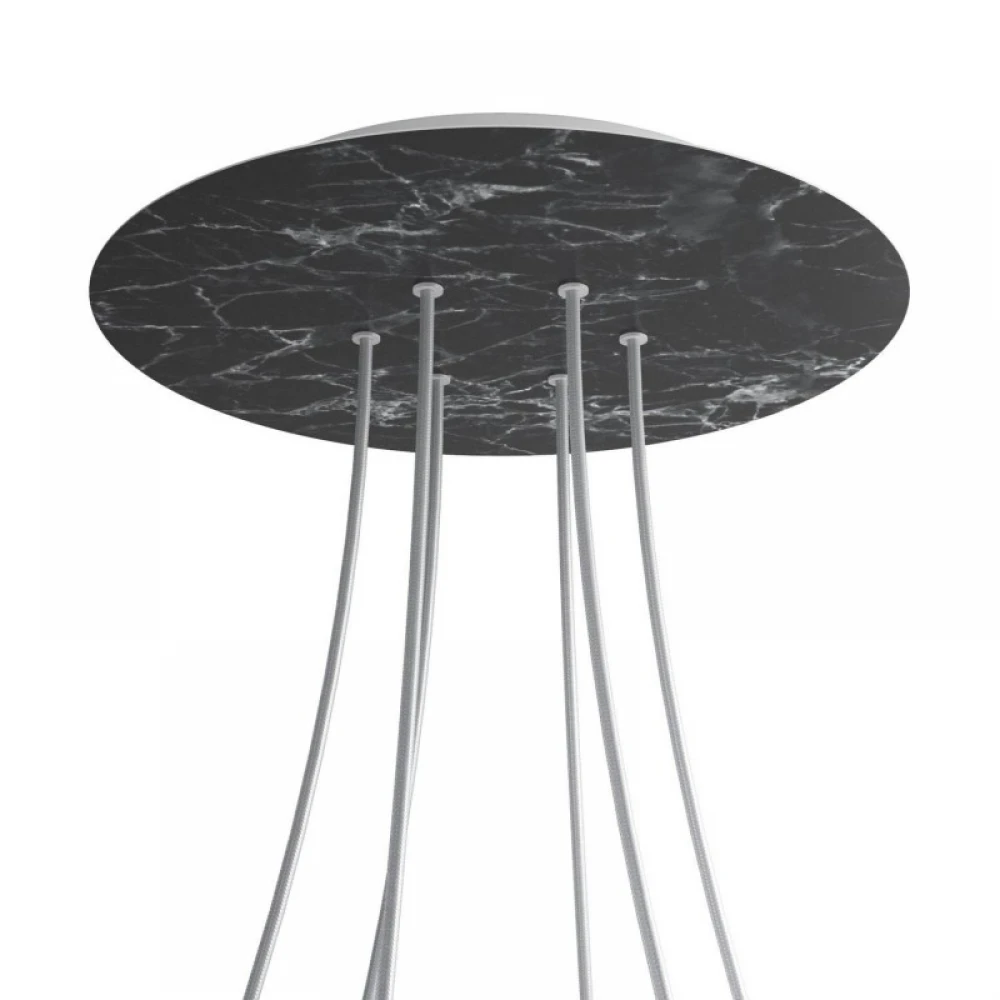 Ροζέτα Rose-One 400mm Στρογγυλή με 6 Τρύπες Σε Διάφορα Σχέδια - Creative Cables