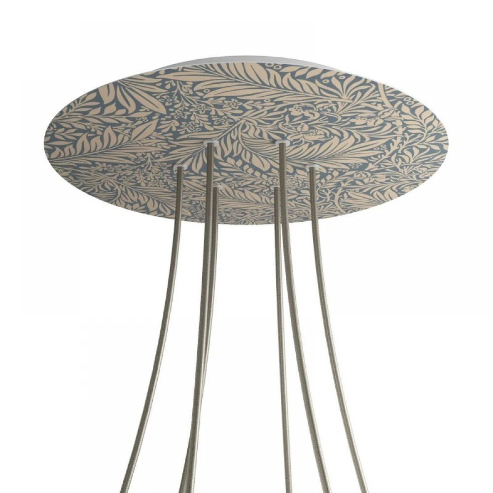 Ροζέτα Rose-One 400mm Στρογγυλή με 6 Τρύπες Σε Διάφορα Σχέδια - Creative Cables