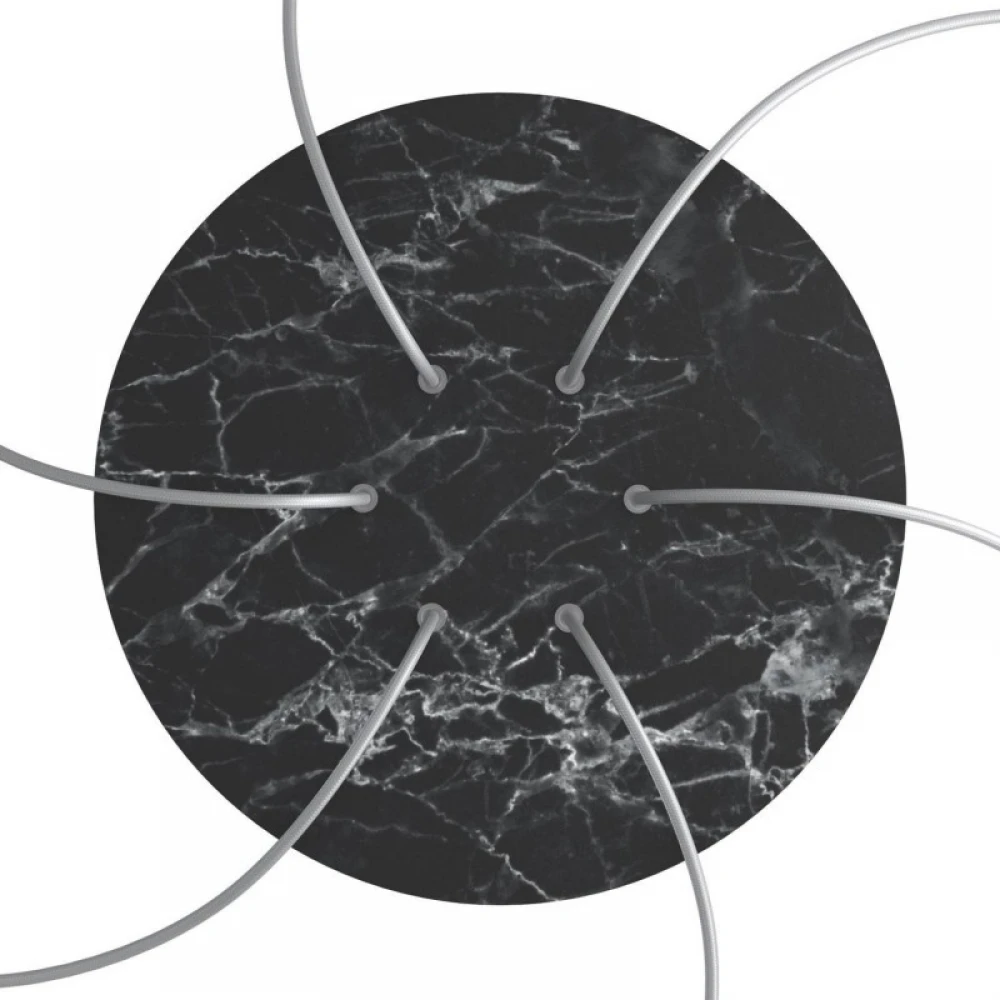 Ροζέτα Rose-One 400mm Στρογγυλή με 6 Τρύπες Σε Διάφορα Σχέδια - Creative Cables