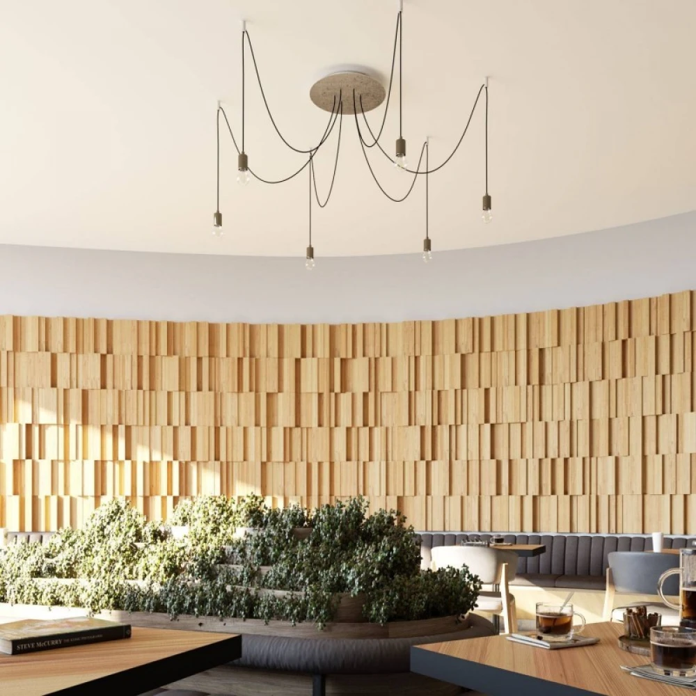 Ροζέτα Rose-One 400mm Στρογγυλή με 6 Τρύπες Σε Διάφορα Σχέδια - Creative Cables