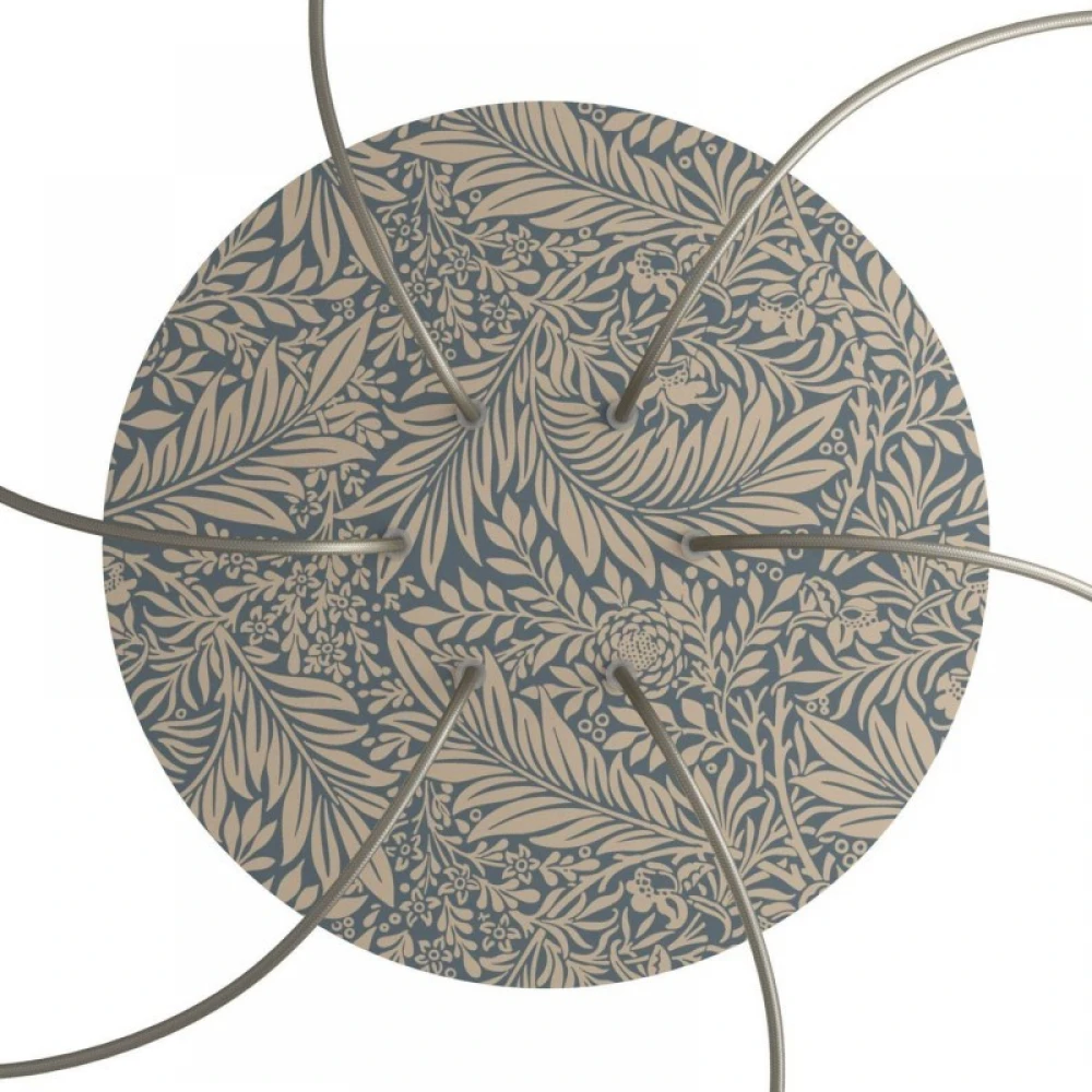 Ροζέτα Rose-One 400mm Στρογγυλή με 6 Τρύπες Σε Διάφορα Σχέδια - Creative Cables