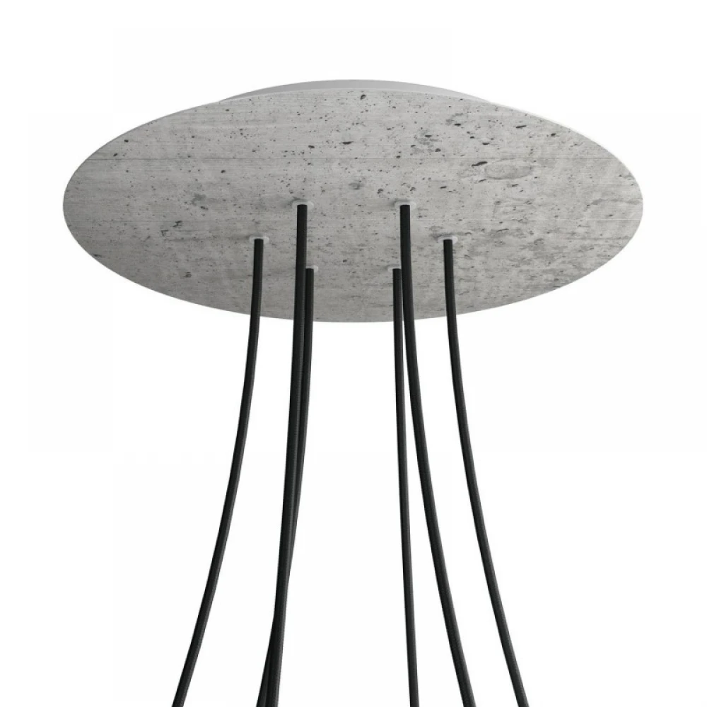 Ροζέτα Rose-One 400mm Στρογγυλή με 6 Τρύπες Σε Διάφορα Σχέδια - Creative Cables