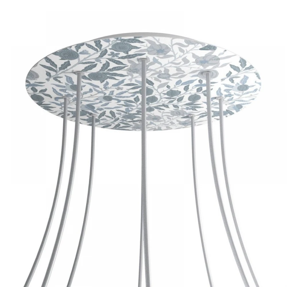 Ροζέτα Rose-One 400mm Στρογγυλή με 8 Τρύπες Σε Διάφορα Σχέδια - Creative Cables