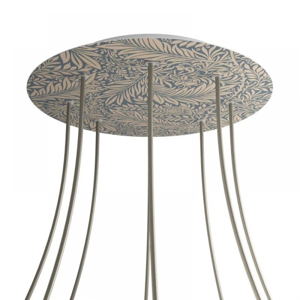 Ροζέτα Rose-One 400mm Στρογγυλή με 8 Τρύπες Σε Διάφορα Σχέδια - Creative Cables