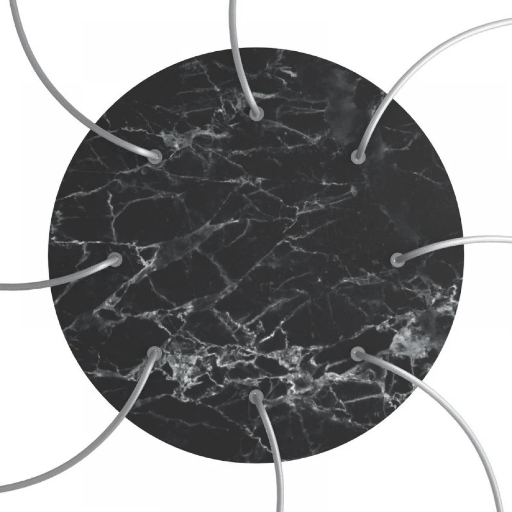 Ροζέτα Rose-One 400mm Στρογγυλή με 8 Τρύπες Σε Διάφορα Σχέδια - Creative Cables