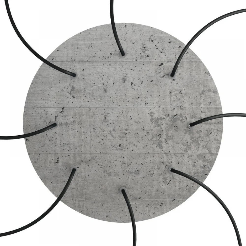 Ροζέτα Rose-One 400mm Στρογγυλή με 8 Τρύπες Σε Διάφορα Σχέδια - Creative Cables