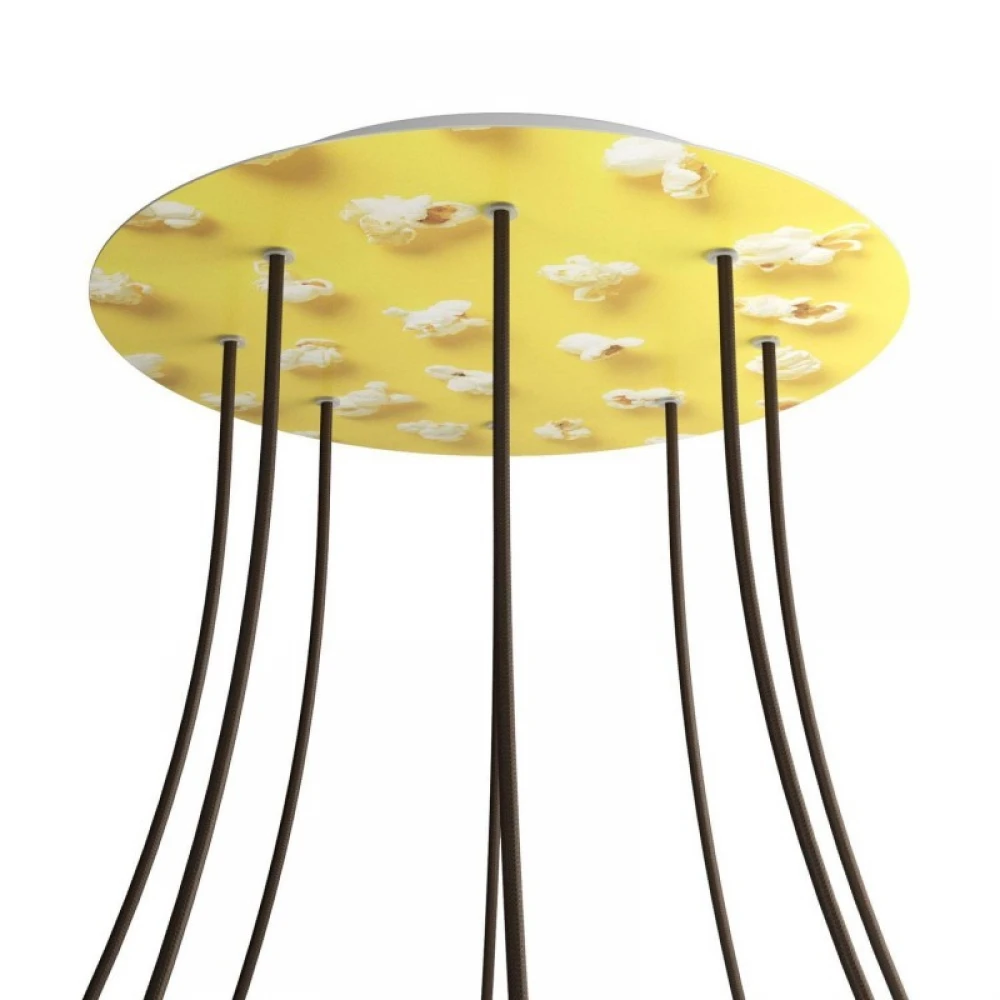 Ροζέτα Rose-One 400mm Στρογγυλή με 8 Τρύπες Σε Διάφορα Σχέδια - Creative Cables