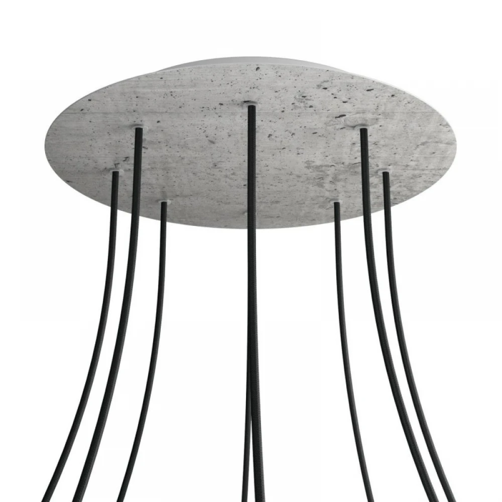 Ροζέτα Rose-One 400mm Στρογγυλή με 8 Τρύπες Σε Διάφορα Σχέδια - Creative Cables