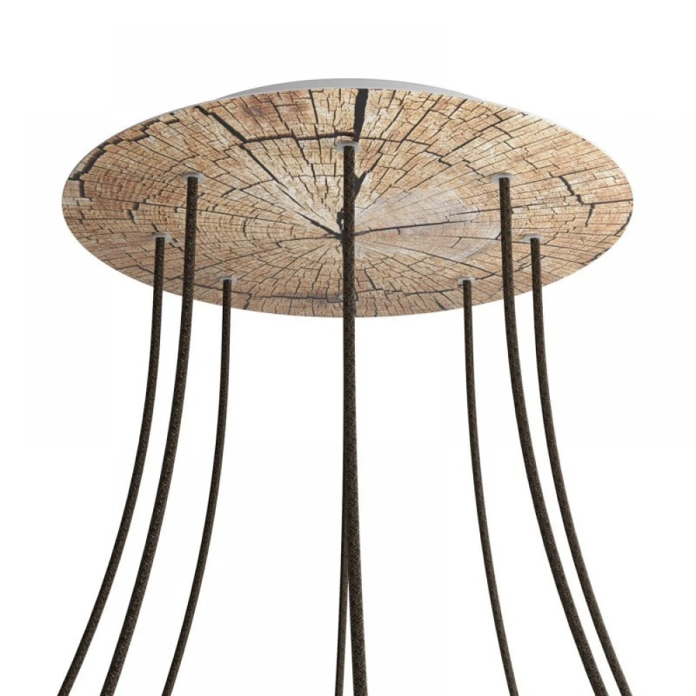 Ροζέτα Rose-One 400mm Στρογγυλή με 8 Τρύπες Σε Διάφορα Σχέδια - Creative Cables