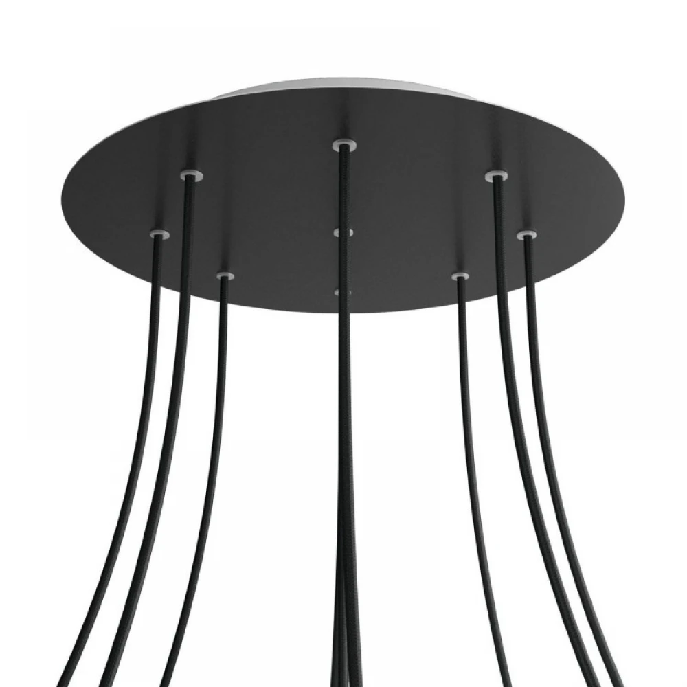 Ροζέτα Rose-One 400mm Στρογγυλή με 9 Τρύπες Σε Διάφορα Σχέδια - Creative Cables