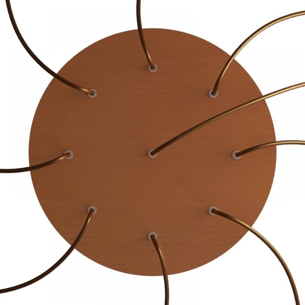 Ροζέτα Rose-One 400mm Στρογγυλή με 9 Τρύπες Σε Διάφορα Σχέδια - Creative Cables