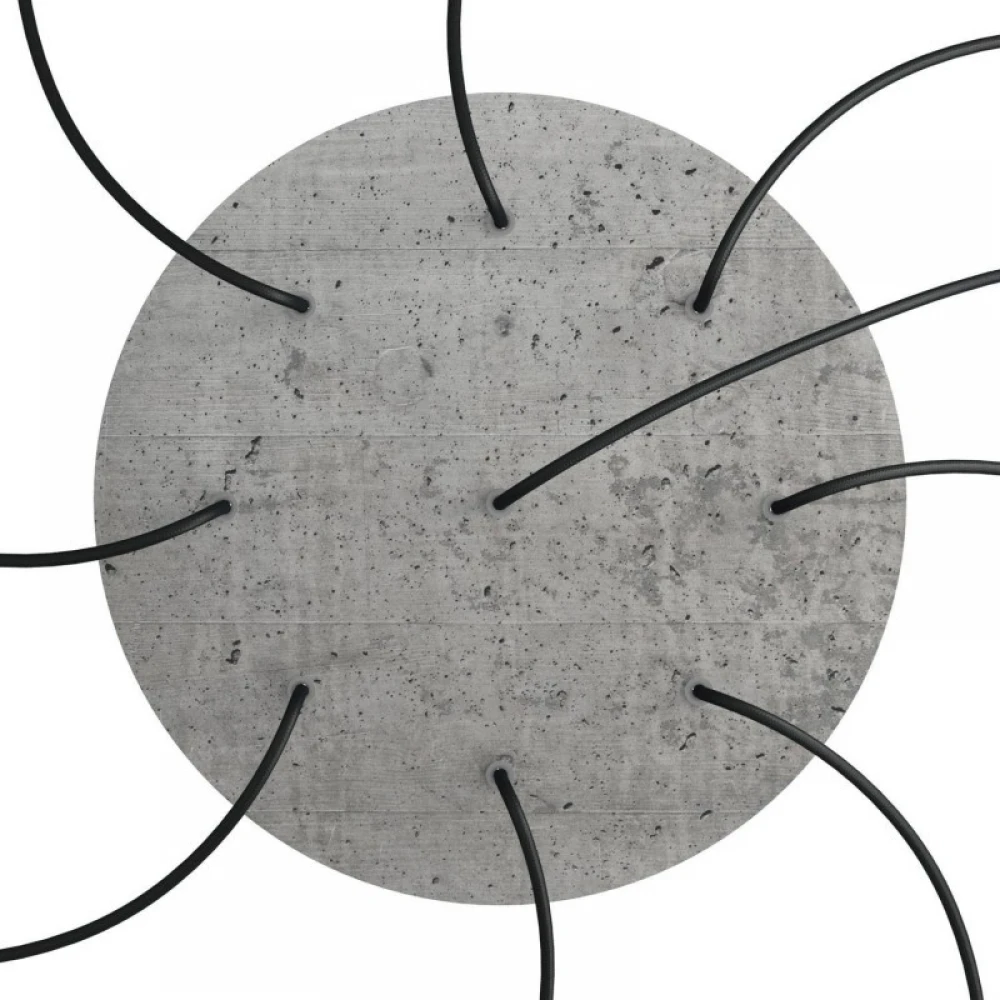 Ροζέτα Rose-One 400mm Στρογγυλή με 9 Τρύπες Σε Διάφορα Σχέδια - Creative Cables