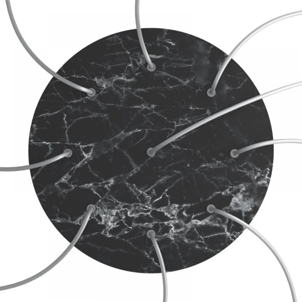 Ροζέτα Rose-One 400mm Στρογγυλή με 9 Τρύπες Σε Διάφορα Σχέδια - Creative Cables