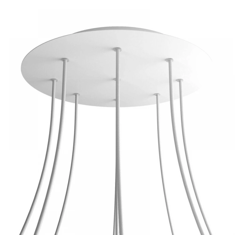 Ροζέτα Rose-One 400mm Στρογγυλή με 9 Τρύπες Σε Διάφορα Σχέδια - Creative Cables