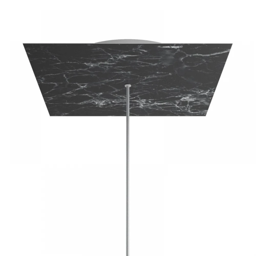 Ροζέτα Rose-One 400mm Τετράγωνη με 1 Τρύπα Σε Διάφορα Σχέδια - Creative Cables