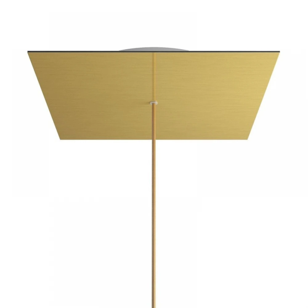 Ροζέτα Rose-One 400mm Τετράγωνη με 1 Τρύπα Σε Διάφορα Σχέδια - Creative Cables