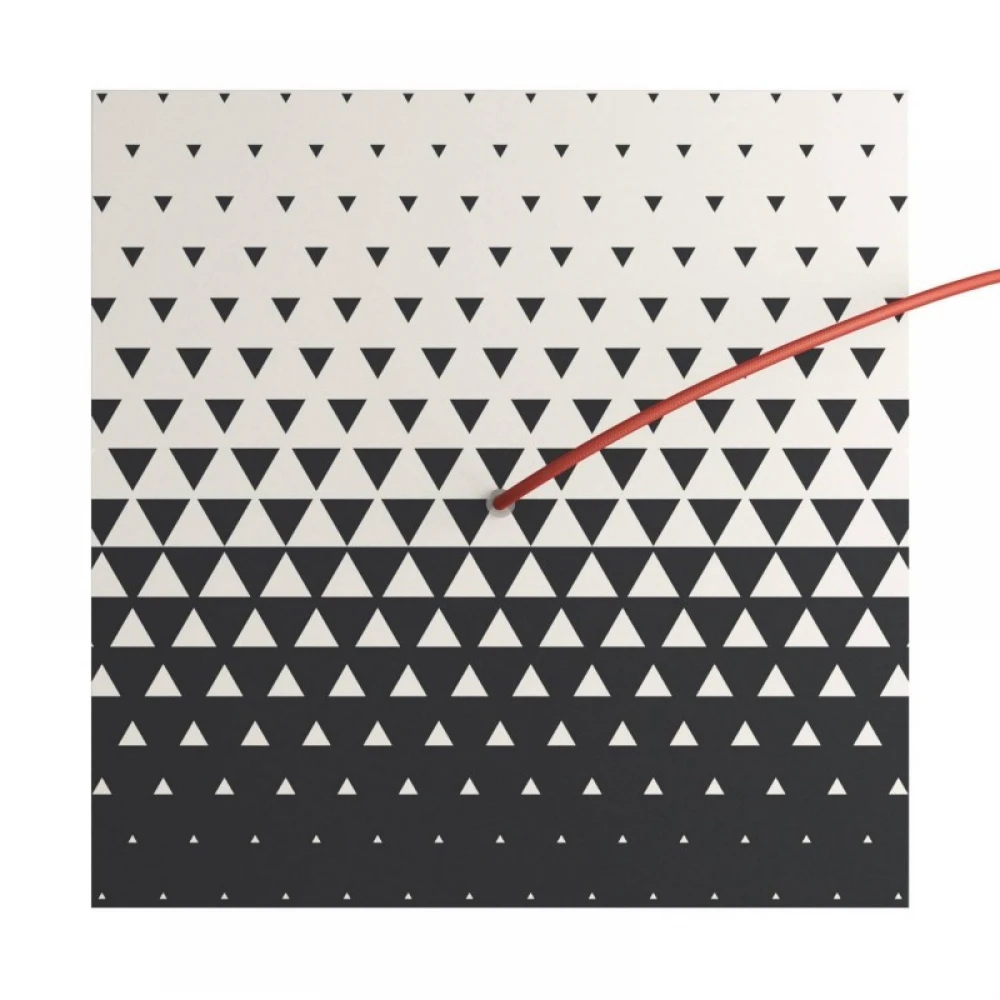 Ροζέτα Rose-One 400mm Τετράγωνη με 1 Τρύπα Σε Διάφορα Σχέδια - Creative Cables