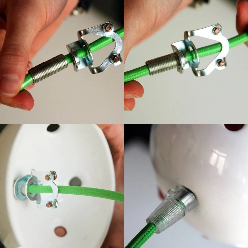 Ροζέτα Φωτιστικού Κεραμική Με 7 Τρύπες Σε Διάφορα Χρώματα - Creative Cables