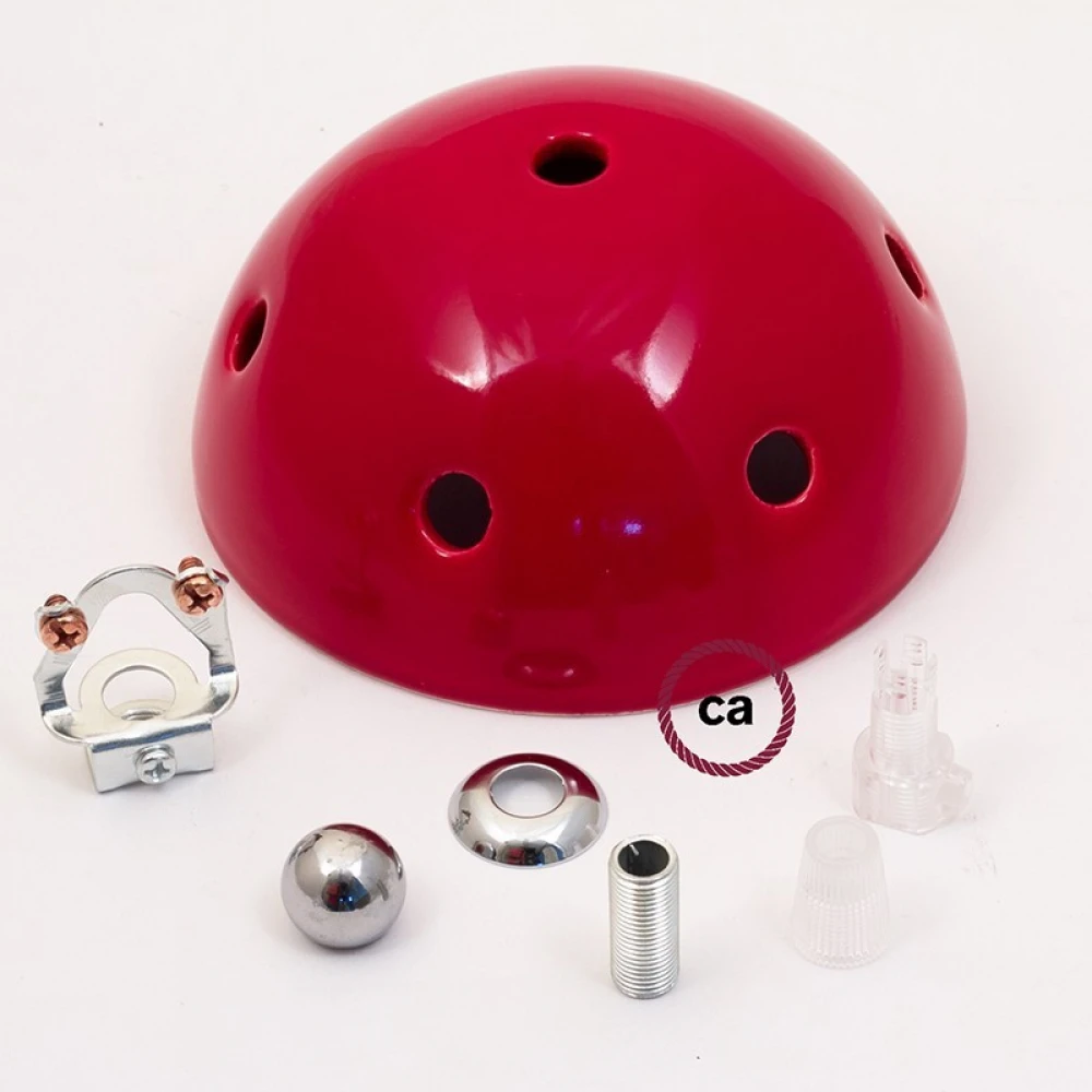 Ροζέτα Φωτιστικού Κεραμική Με 7 Τρύπες Σε Διάφορα Χρώματα - Creative Cables