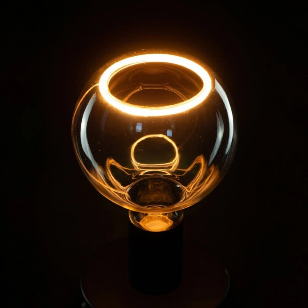 LED Λαμπτήρας Γλόμπος G125 Διαφανής σειρά Floating 6W Dimmable 1900K - Creative Cables