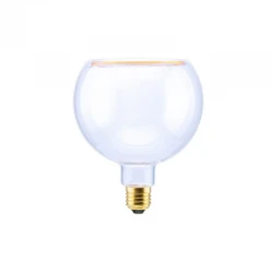 LED Λαμπτήρας Γλόμπος G125 Διαφανής σειρά Floating 6W Dimmable 1900K - Creative Cables