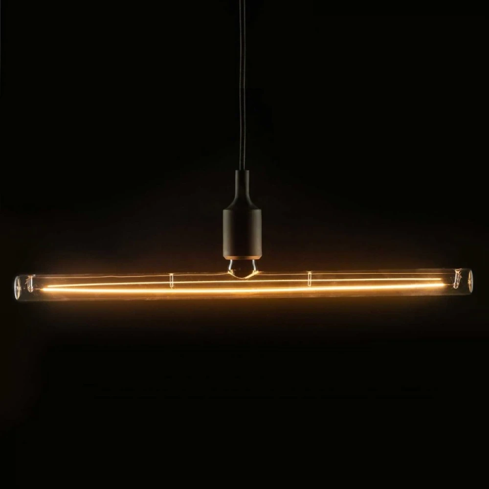 LED Λαμπτήρας E27 Γραμμικός Διαφανής - μήκος 50 cm 8W Dimmable 1900K - Creative Cables