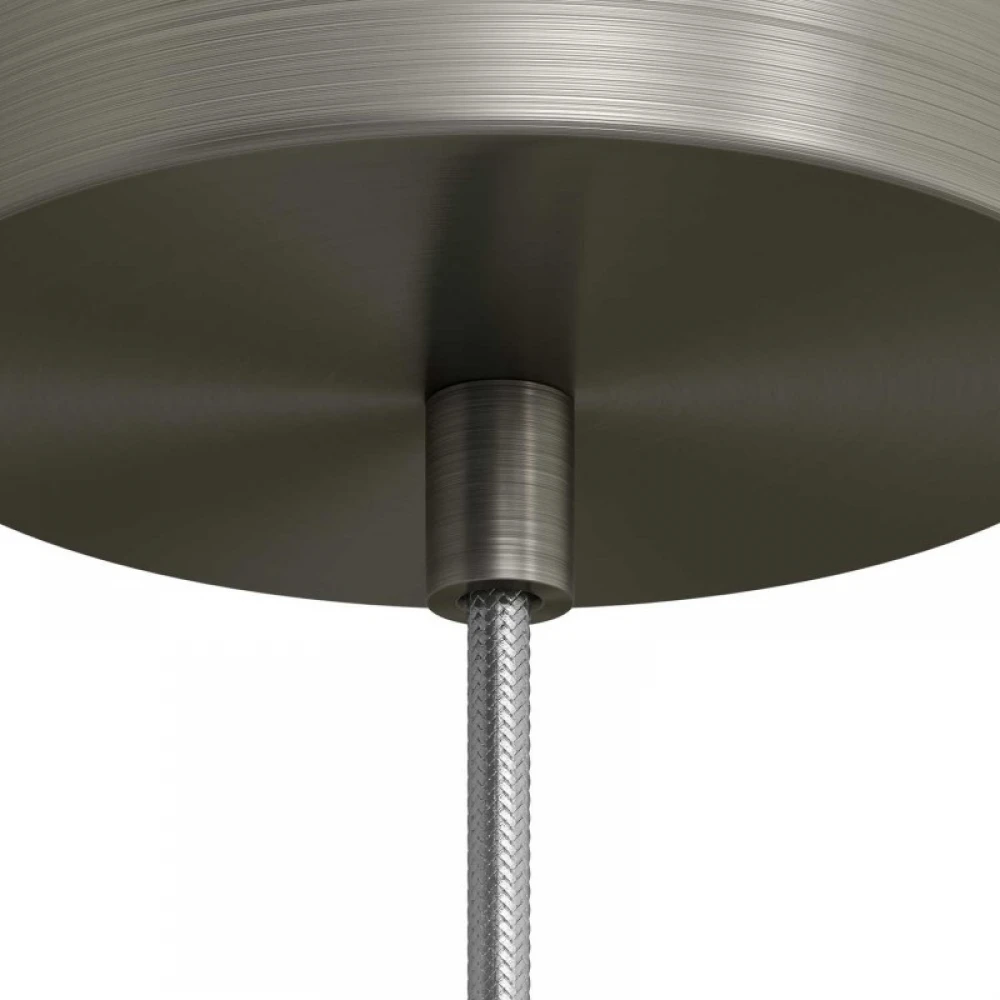 Μεταλλικό στήριγμα καλωδίου μαζί με μαστό, παξιμάδι και ροδέλα - Νίκελ ΜΑΤ - Creative Cables