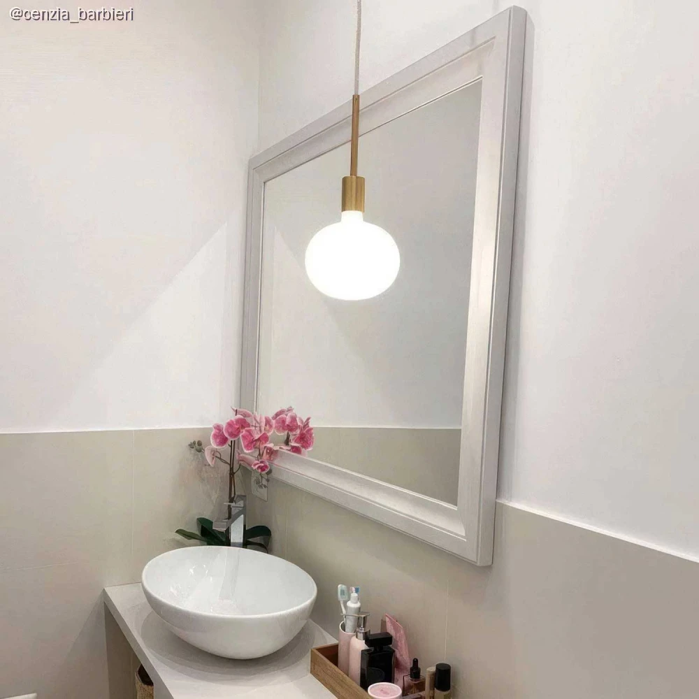 Στρόγγυλο Υφασμάτινο Καλώδιο Καλυμμένο από Κρεμ Βαμβάκι RC43 Creative Cables