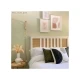Υφασμάτινο Καλώδιο "Stripes" Mπεζ Λινό και Καφέ Βαμβάκι RD53