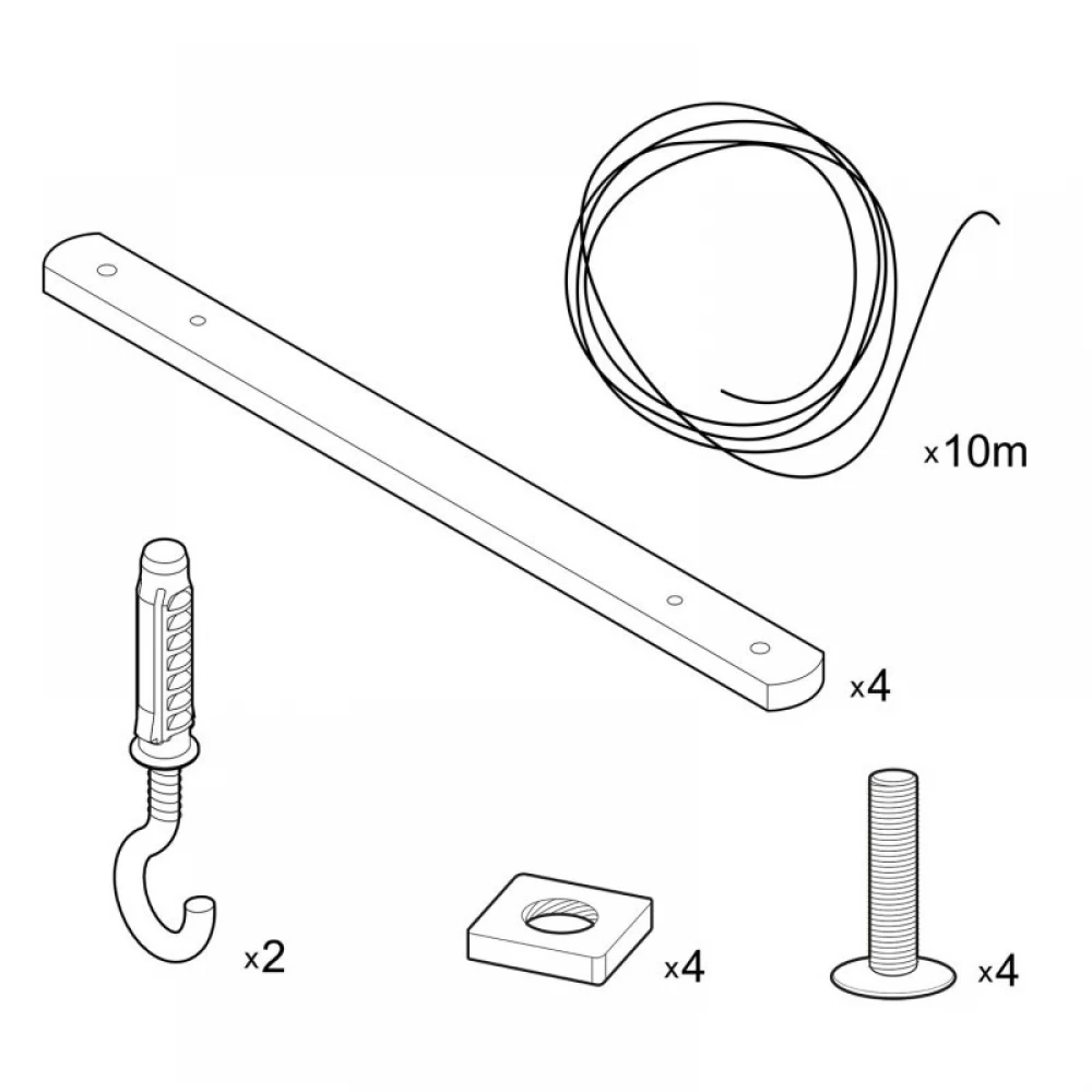 Zigh-Zagh, Ξύλινη Βάση Οροφής Για Στήριξη Σε Κρεμαστά Φωτιστικά - Creative Cables
