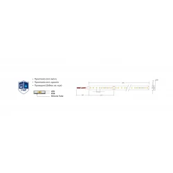 Ταινία Led 18W 24V IP67 JAZZ CRI 90 5 μέτρα - Θερμό Λευκό 2700K - CUBALUX