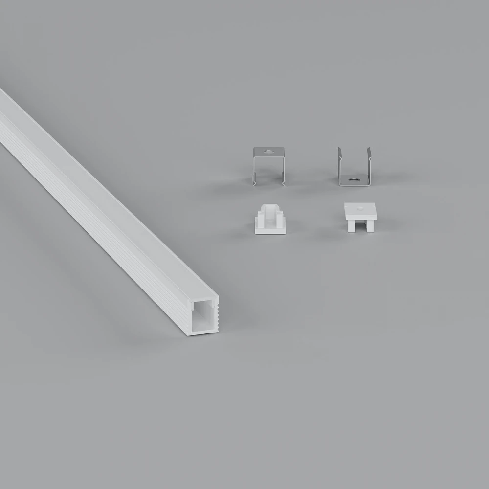 ΣΕΤ ΠΡΟΦΙΛ ΑΠΛΟ SLIM ΛΕΥΚΟ ΜΕ ΚΑΛΥΜΜΑ OPAL (2Μ) - CUBALUX