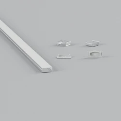 ΣΕΤ ΠΡΟΦΙΛ ΑΠΛΟ ΑΣΗΜΙ ΜΕ ΚΑΛΥΜΜΑ OPAL (2Μ) - CUBALUX