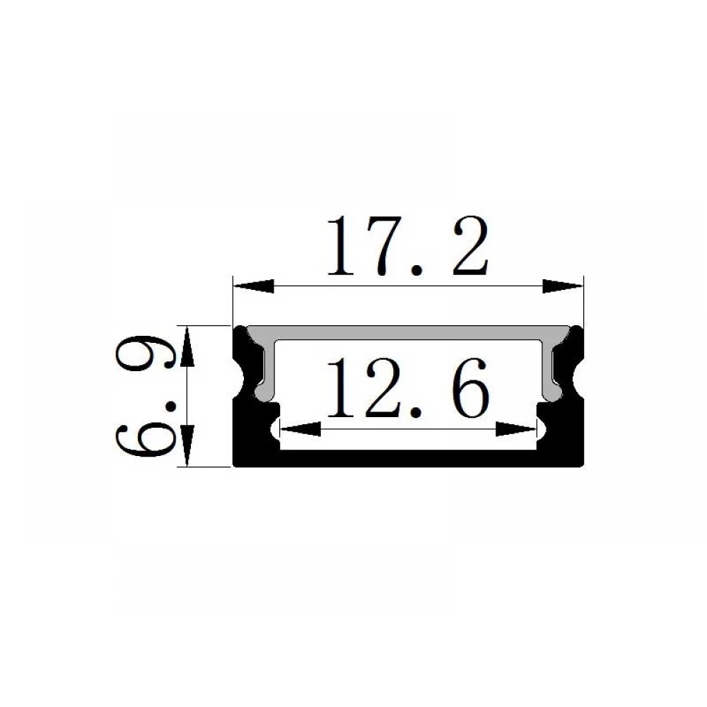 ΣΕΤ ΠΡΟΦΙΛ ΑΠΛΟ ΛΕΥΚΟ ΜΕ ΚΑΛΥΜΜΑ OPAL (2Μ) - CUBALUX