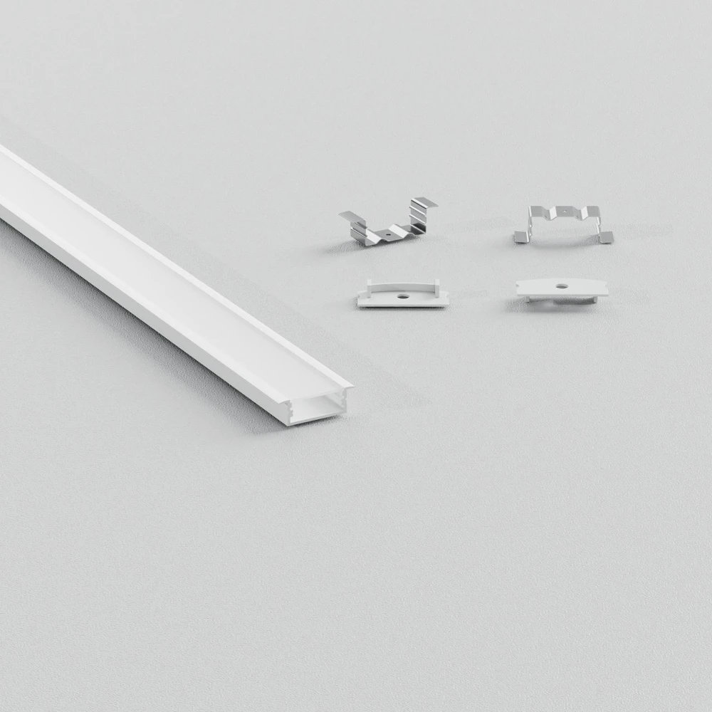 ΣΕΤ ΠΡΟΦΙΛ ΧΩΝΕΥΤΟ ΦΑΡΔΥ ΛΕΥΚΟ ΜΕ ΚΑΛΥΜΜΑ OPAL (2Μ) - CUBALUX