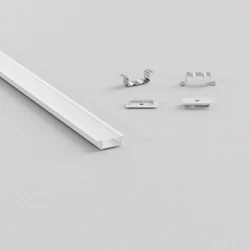 ΣΕΤ ΠΡΟΦΙΛ ΧΩΝΕΥΤΟ ΦΑΡΔΥ ΛΕΥΚΟ ΜΕ ΚΑΛΥΜΜΑ OPAL (2Μ) - CUBALUX