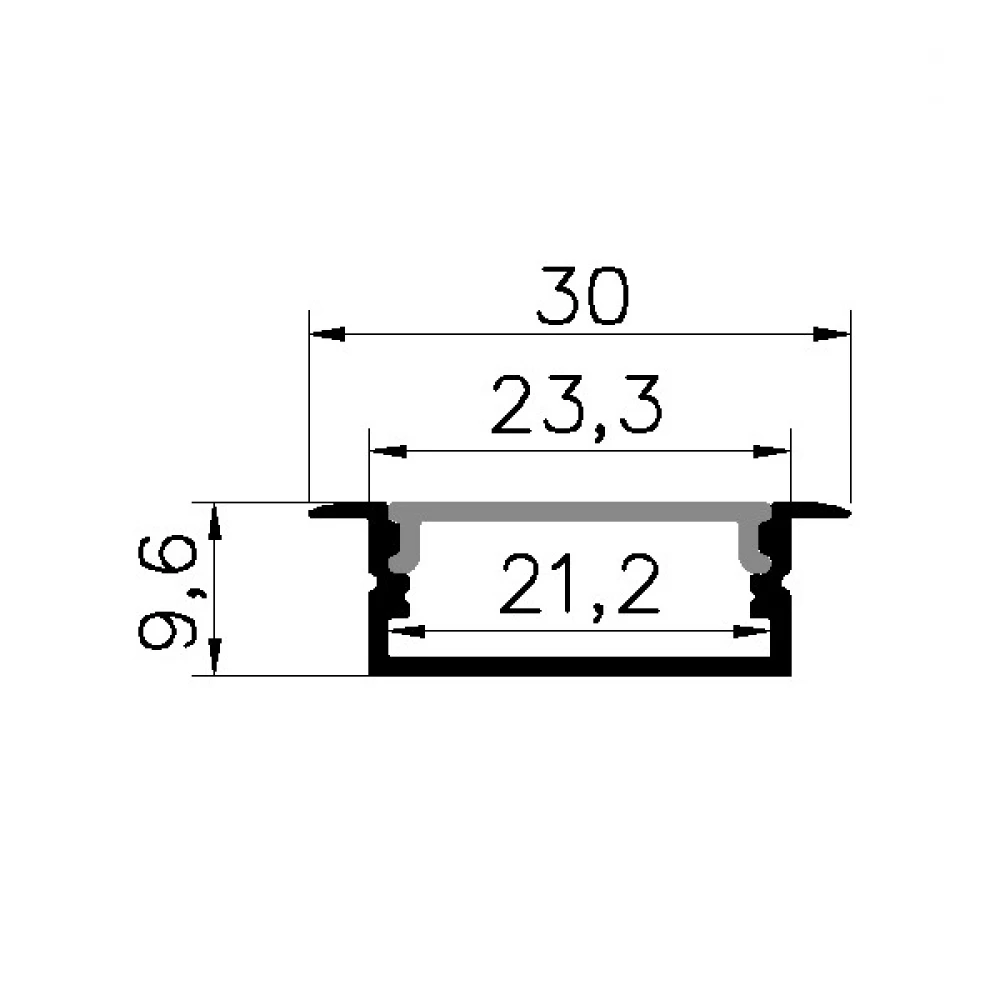 ΣΕΤ ΠΡΟΦΙΛ ΧΩΝΕΥΤΟ ΦΑΡΔΥ ΜΑΥΡΟ ΜΕ ΚΑΛΥΜΜΑ ΜΑΥΡΟ (2Μ) - CUBALUX