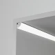 ΣΕΤ ΠΡΟΦΙΛ ΓΩΝΙΑΚΟ ΜΑΥΡΟ ΜΕ ΚΑΛΥΜΜΑ OPAL (2Μ) - CUBALUX