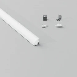 ΣΕΤ ΠΡΟΦΙΛ ΓΩΝΙΑΚΟ ΛΕΥΚΟ ΜΕ ΚΑΛΥΜΜΑ OPAL (2Μ) - CUBALUX