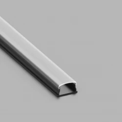 ΣΕΤ ΠΡΟΦΙΛ ΕΥΚΑΜΠΤΟ ΜΑΥΡΟ ΜΕ ΚΑΛΥΜΜΑ OPAL (2Μ) - CUBALUX