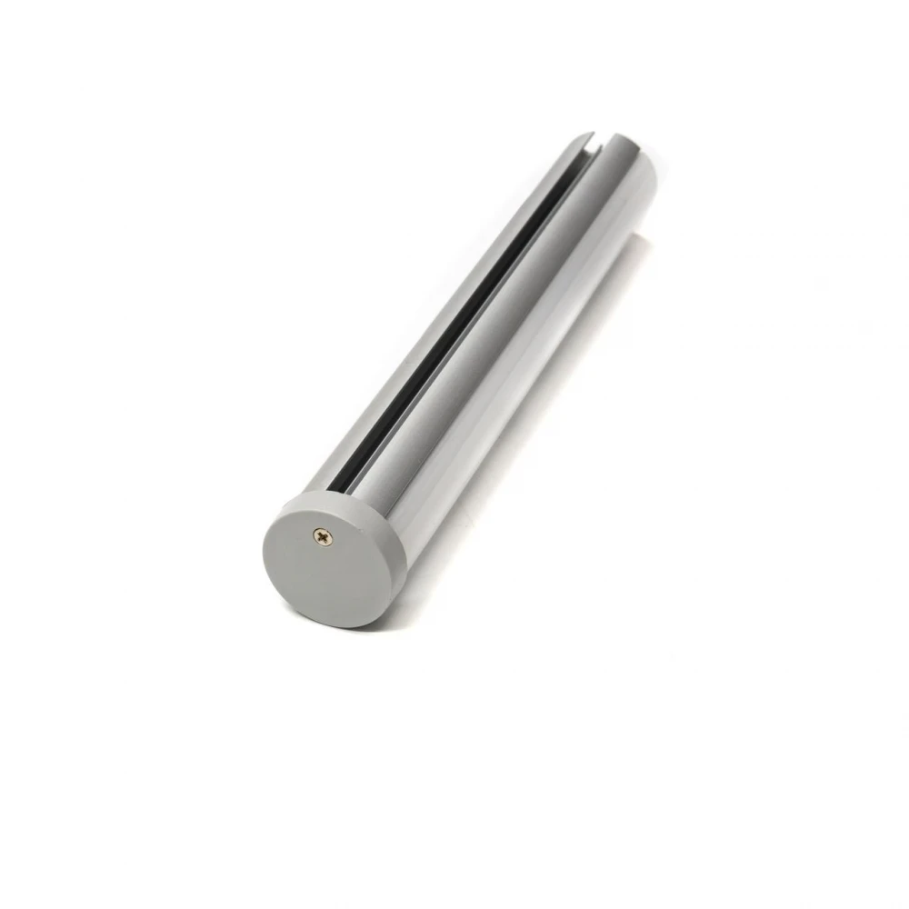 ΣΕΤ ΠΡΟΦΙΛ ΣΤΡΟΓΓΥΛΟ ΑΣΗΜΙ Φ30 ΜΕ ΚΑΛΥΜΜΑ OPAL (2Μ) - CUBALUX