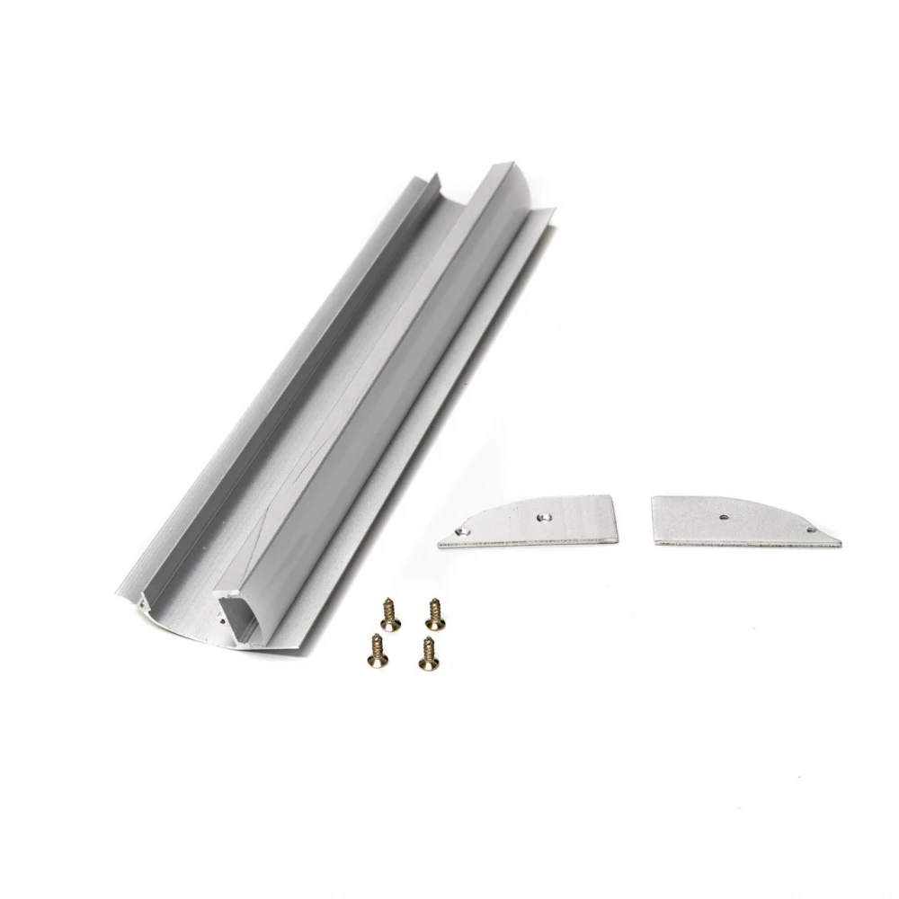 ΣΕΤ ΠΡΟΦΙΛ ΤΟΙΧΟΥ ΑΣΗΜΙ ΜΕ ΚΑΛΥΜΜΑ OPAL (2Μ) - CUBALUX