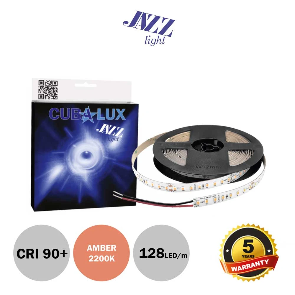 Ταινία Led Jazz 12 Watt/m 24V CRI90 IP20 ΓΙΑ ΦΩΤΙΣΜΟ ΑΡΤΟΣΚΕΥΑΣΜΑΤΩΝ - 5 μέτρα - CUBALUX