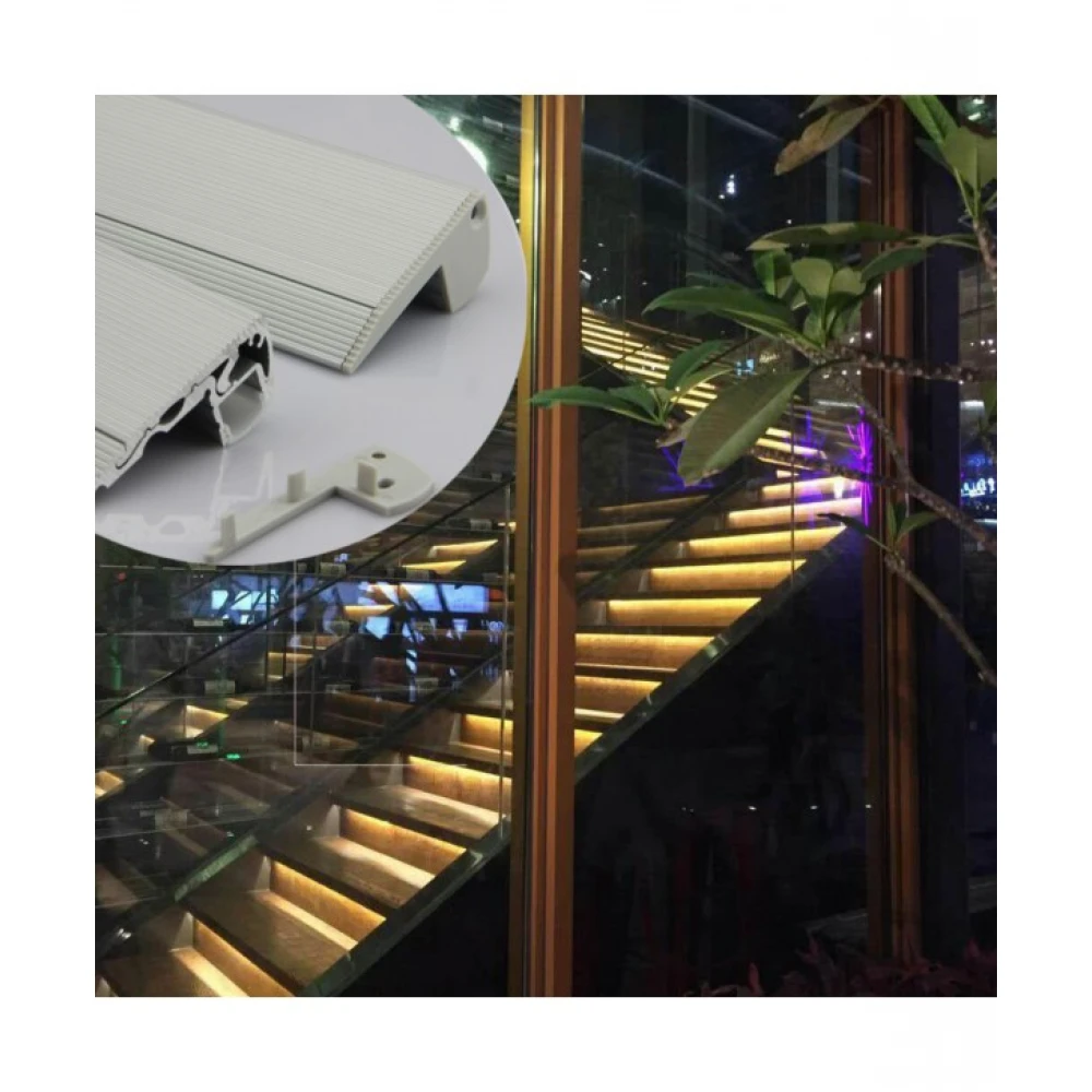 Προφίλ Αλουμινίου Για Σκαλοπάτι 2 μέτρα - CUBALUX