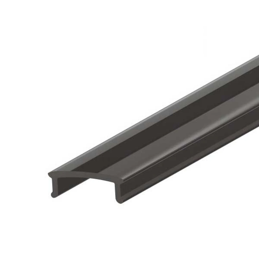 Προφίλ Αλουμινίου Τύπου Π Μαύρο 2 Μέτρα - CUBALUX