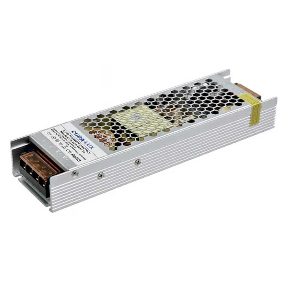 Τροφοδοτικό LED Cubalux 200 Watt 24VDC IP20