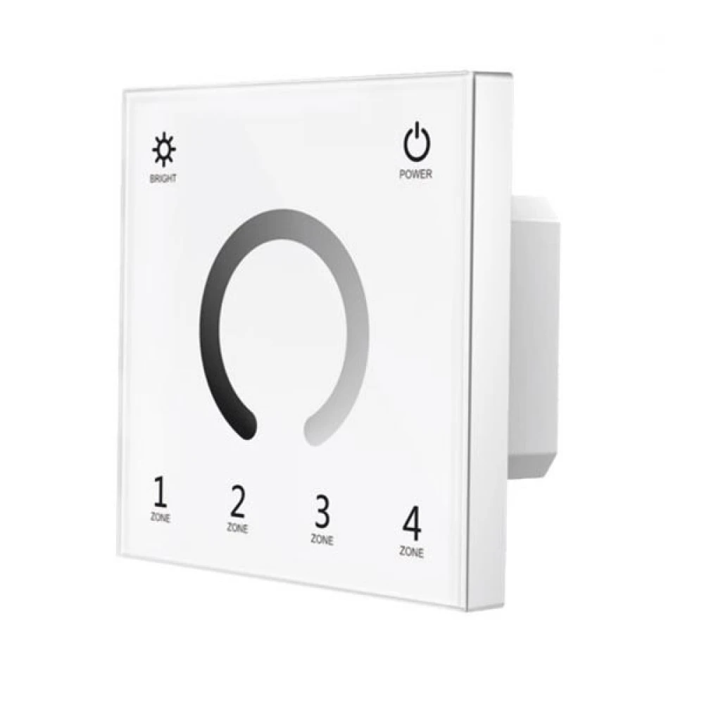 Ασύρματος - DMX512 Διακόπτης Αφής Dimming 4 Ζώνες (Λειτουργία 230VAC) - Cubalux