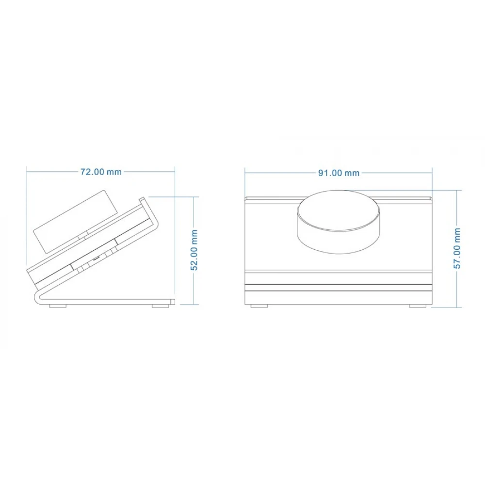 Επιτραπέζιο Ασύρματο Χειριστήριο RGB Simpicity - Cubalux