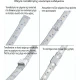 Ενδιάμεσος Κονέκτορας IP67/68 Για Ταινίες led Πλάτους 10,4mm - CUBALUX