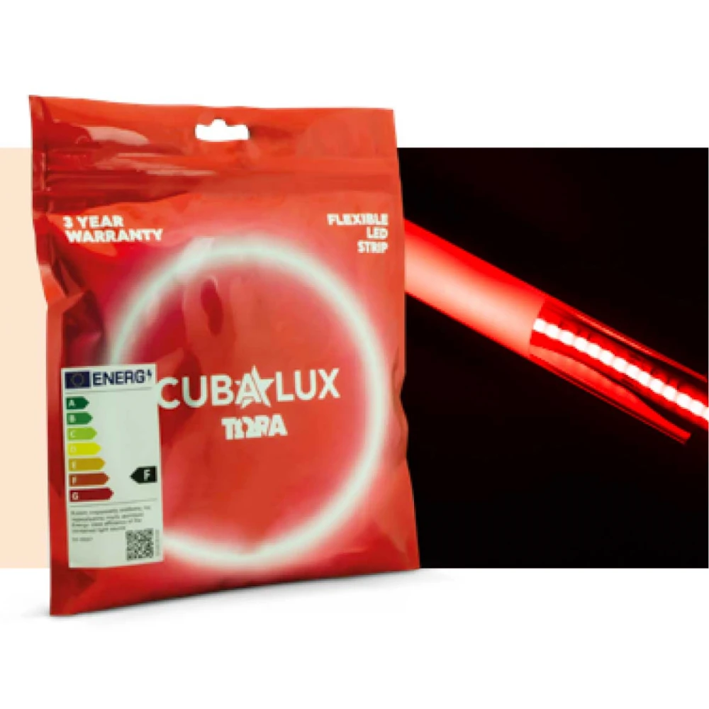 LED COB Ταινία TΩRA Dotless 14W 24V IP67 RGB - 5 Μέτρα  - CUBALUX